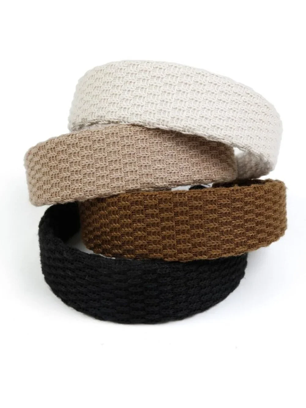 Trendy Non-Slip Knitted Headbands for Women & Girls - 4PCS Fashion Hair